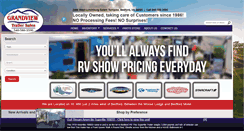 Desktop Screenshot of grandviewtrailersales.com